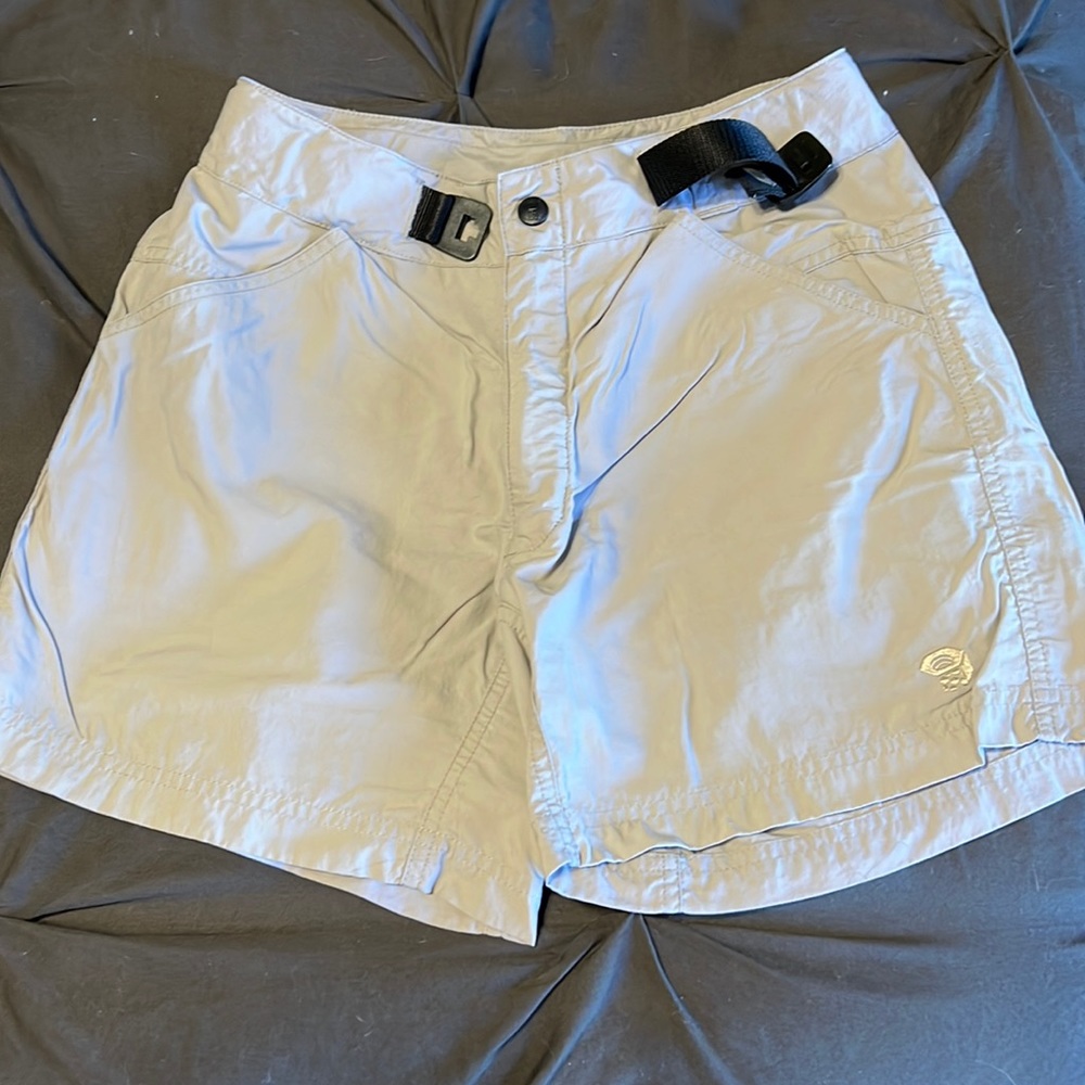 Women's Tan Shorts with Belt